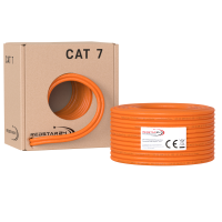 Cat 7 Verlegekabel Netzwerkkabel Simplex Duplex Cat7 Installation Kabel 10Gbit Cat7 Duplex 50m