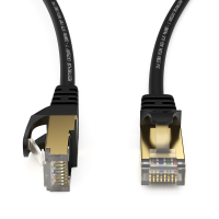 Patchkabel CAT7 Gigabit LAN DSL Netzwerk Ethernet Kabel Netzwerkkabel 1 m