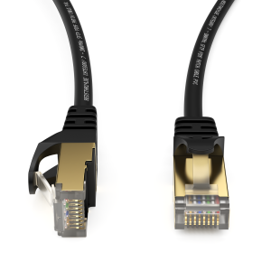Patchkabel CAT7 Gigabit LAN DSL Netzwerk Ethernet Kabel Netzwerkkabel 2 m