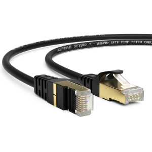 Patchkabel CAT7 Gigabit LAN DSL Netzwerk Ethernet Kabel Netzwerkkabel 3 m